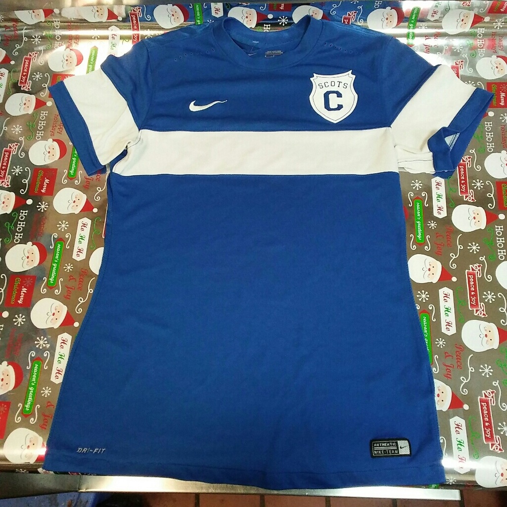 Nike DriFit Small Scots Team Shirt!